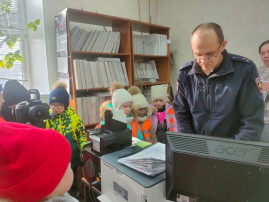Экскурсию в Отдел Госавтоинспекции г.Бородино Экскурсию в Отдел Госавтоинспекции г.Бородино.